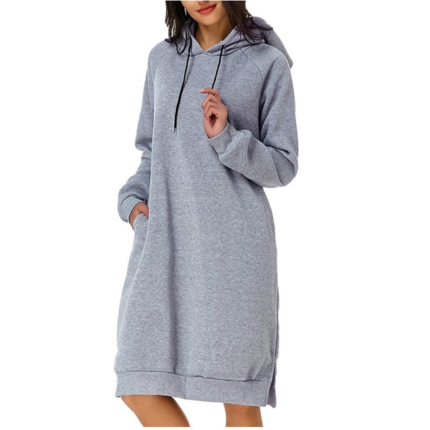 Womens Pullover Hoodie Dress